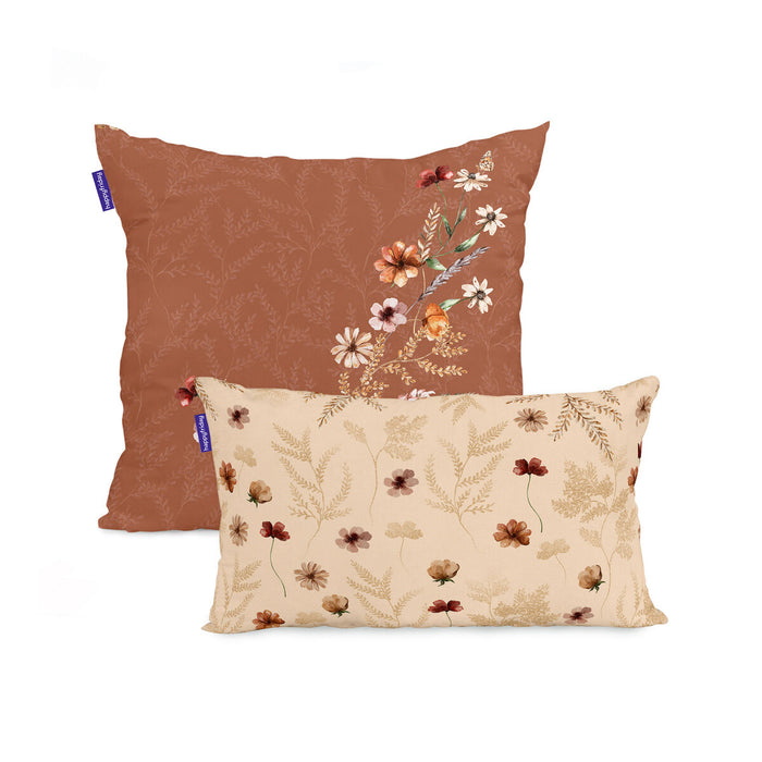 Cushion cover HappyFriday Wild Flowers Multicolour 2 Pieces