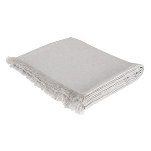 Tablecloth Beige Grey 150 x 250 cm
