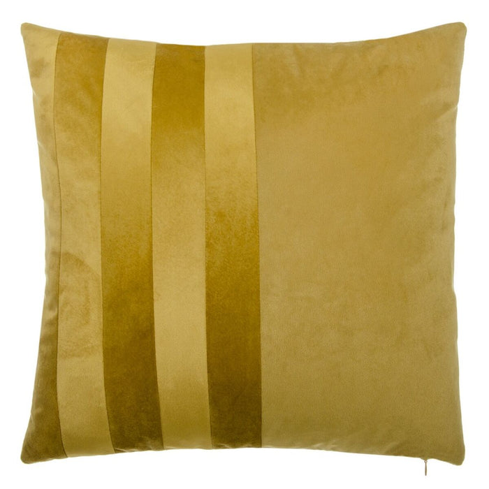 Cushion Golden 45 x 45 cm Squared