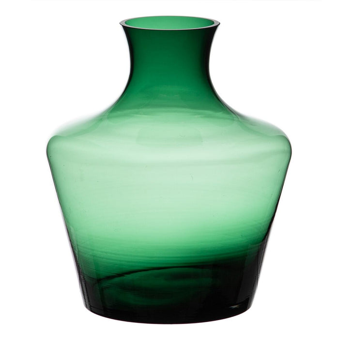 Vase 21 x 21 x 25 cm Green Glass