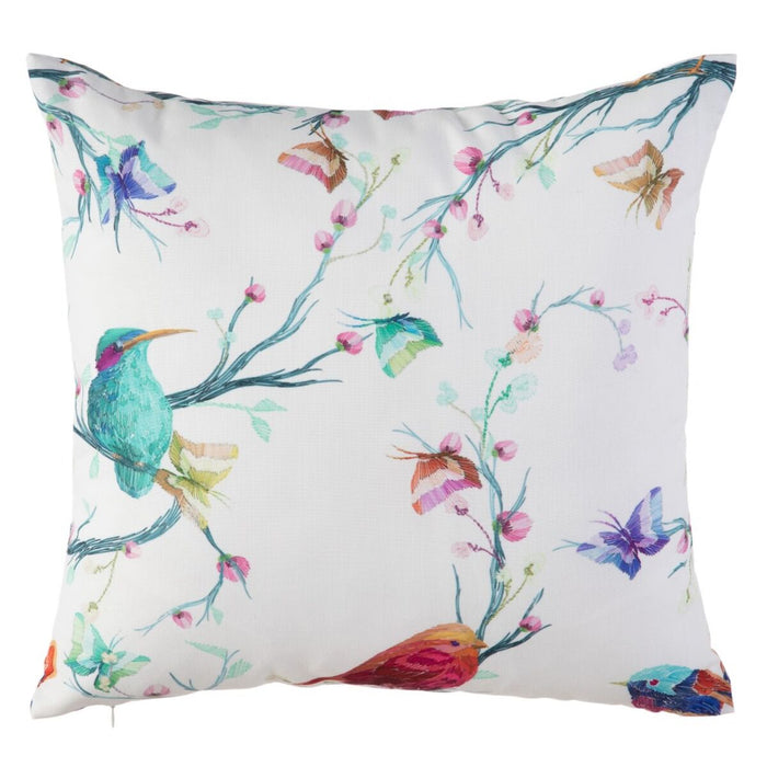 Cushion White Birds Bird 45 x 45 cm