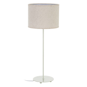 Desk lamp White Linen Iron 60 W 220 V 240 V 220-240 V 25 x 25 x 63,5 cm