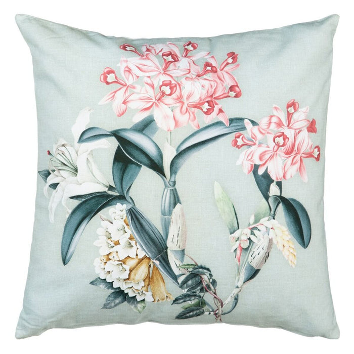 Cushion Turquoise 60 x 60 cm 100% cotton Orchid