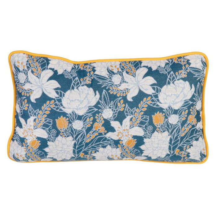 Cushion Blue Flowers 50 x 10 x 30 cm