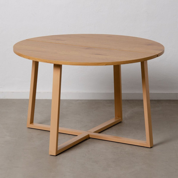 Dining Table Natural DMF 120 x 120 x 75 cm