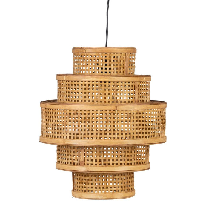 Ceiling Light Natural Bamboo 41 x 41 x 48 cm