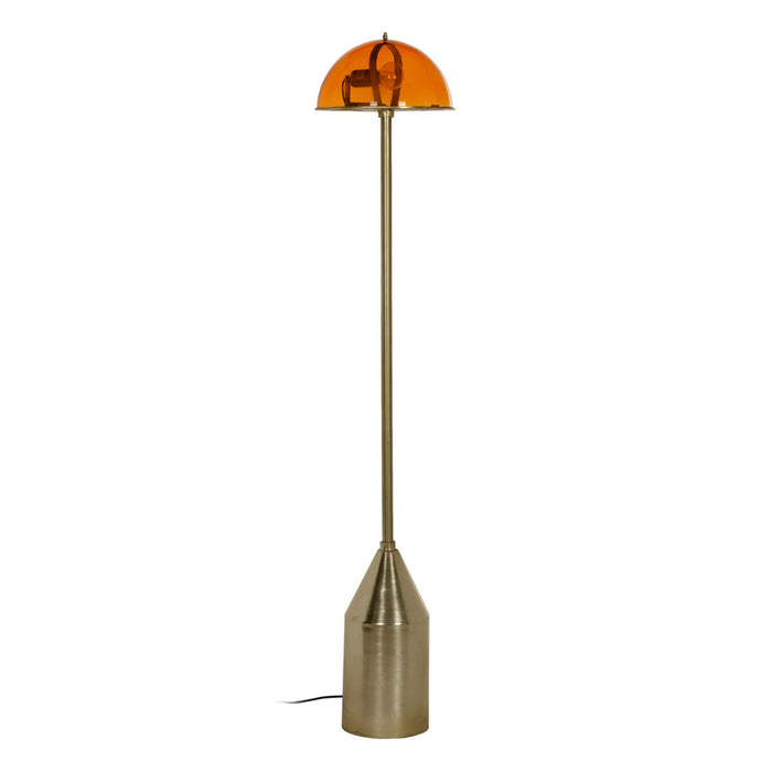 Floor Lamp Orange Golden 40 W 220-240 V 31 x 31 x 156 cm