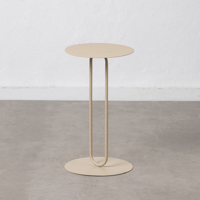 Side table 30,5 x 30,5 x 53 cm Cream Iron