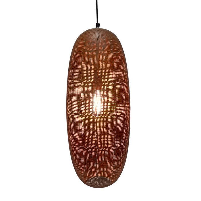 Ceiling Light Golden Metal 25 x 25 x 60 cm