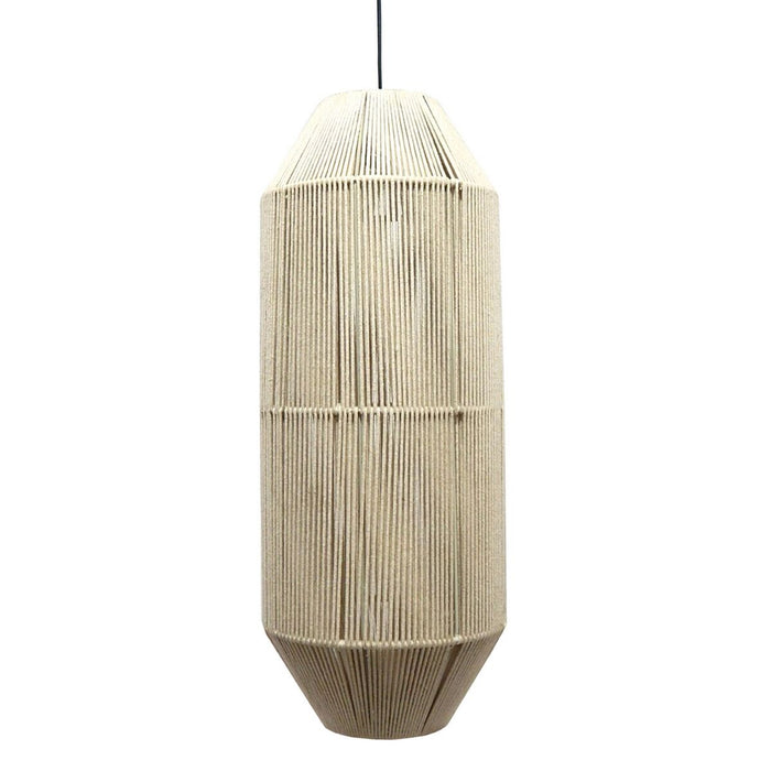 Ceiling Light Rope Cream 26 x 26 x 65 cm