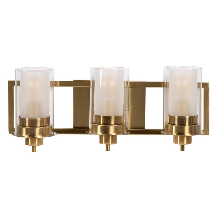 Wall Light Golden Crystal Iron A 220-240 V 56 x 17 x 21 cm