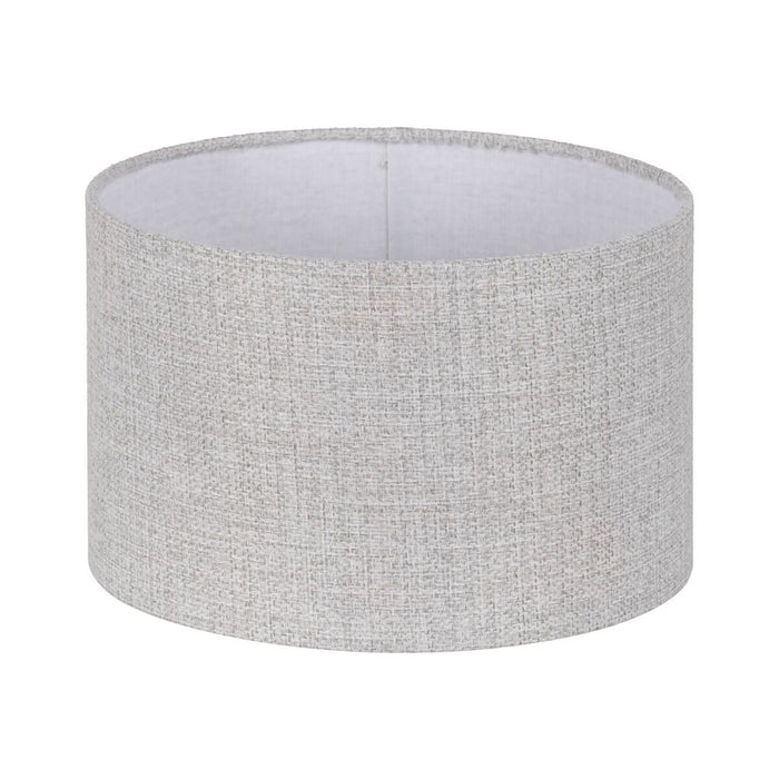 Lamp Shade Grey Polyester 35 x 35 x 22 cm