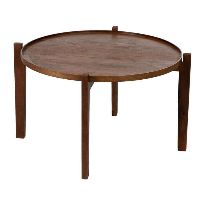 Centre Table Brown Mango wood 81 x 81 x 46 cm