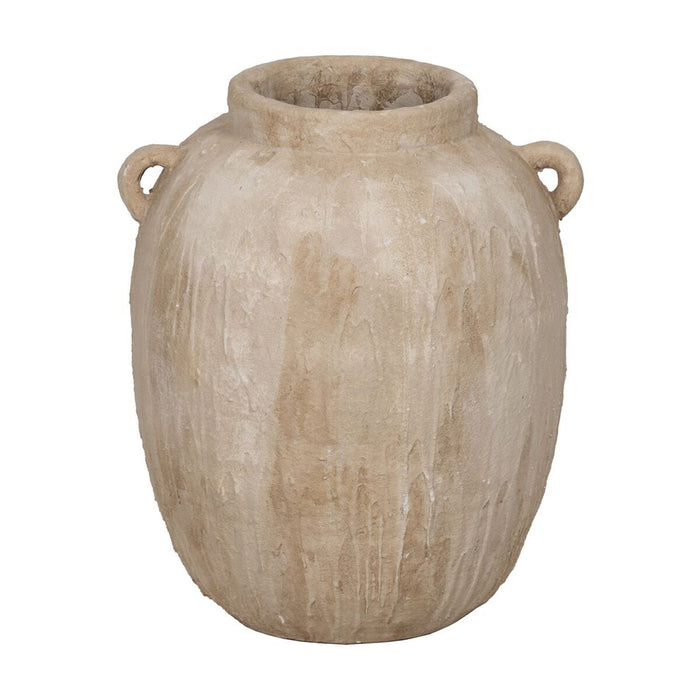 Vase Beige Ceramic 48 x 44,5 x 58 cm