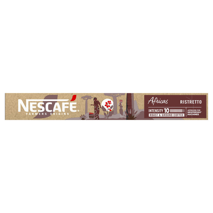Coffee Capsules Nestlé AFRICAS 10 Pieces (10 Units)