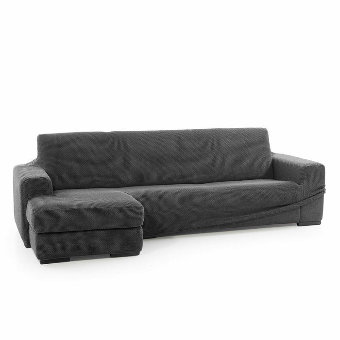 Right short arm chaise longue cover Sofaskins Dark grey (Refurbished A)