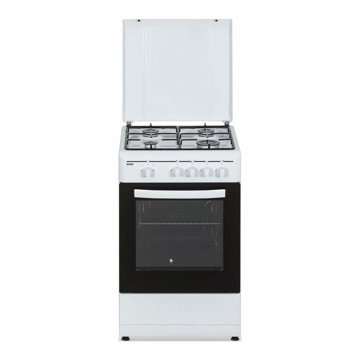 Gas Cooker Aspes AKG4500TM White