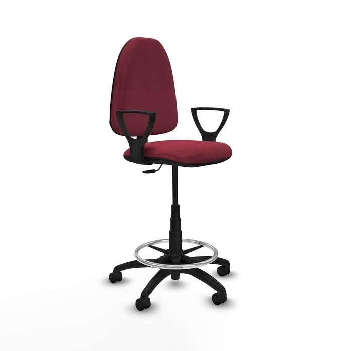 Office Chair Piqueras y Crespo BFN01RN Maroon High