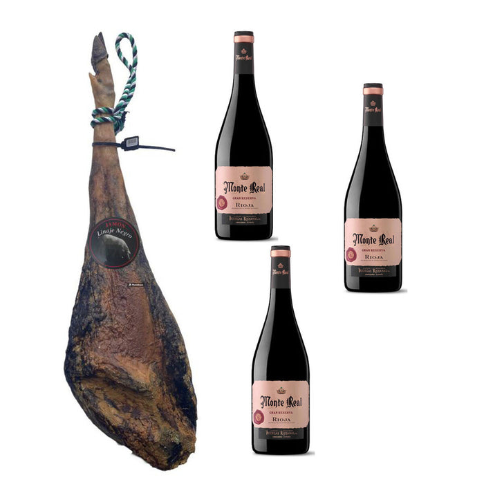 Acorn-fed Iberico Ham Linaje Negro 7 kg