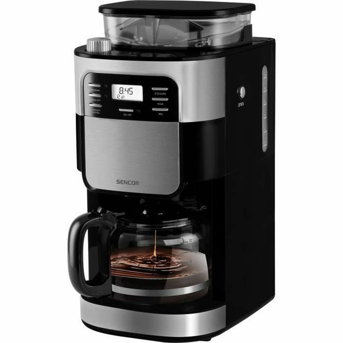 Superautomatic Coffee Maker Sencor SCE 7000BK Black Grey