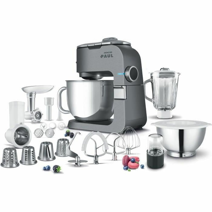 Food Processor Sencor Grey 1500 W