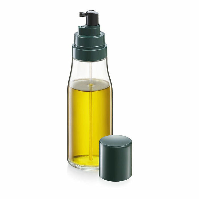 Oil or Vinegar Spray Bottle Tescoma Grandchef Glass Plastic 250 ml Green