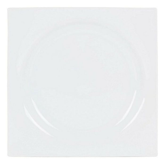 Flat plate Zen Porcelain White (27 x 27 x 3 cm)