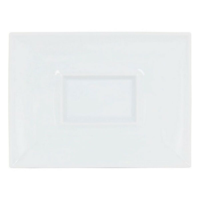 Flat plate Gourmet Porcelain White (29,5 x 22 x 3 cm)