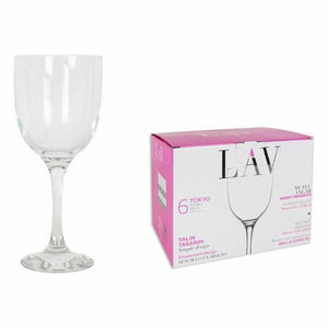 Set of cups LAV Tokyo (6 Pieces) (4 Units) (365 ml)