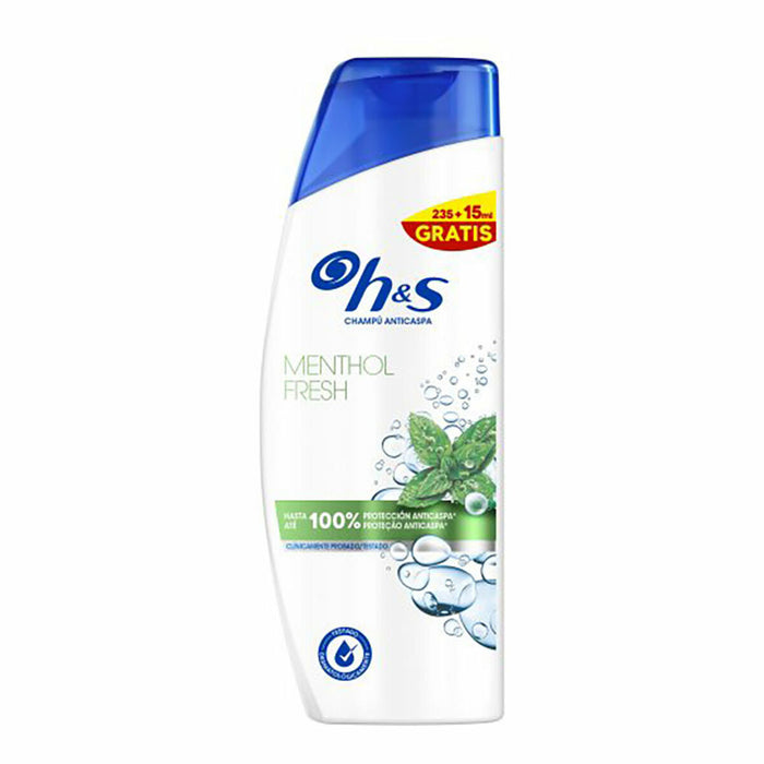 Shampoo H&S menthol fresh 250 ml Menthol Anti-dandruff