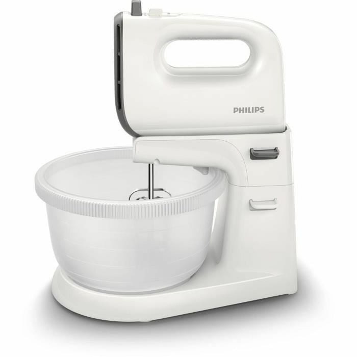 Mixer-Kneader with Bowl Philips HR3745/00 White 450 W 3 L