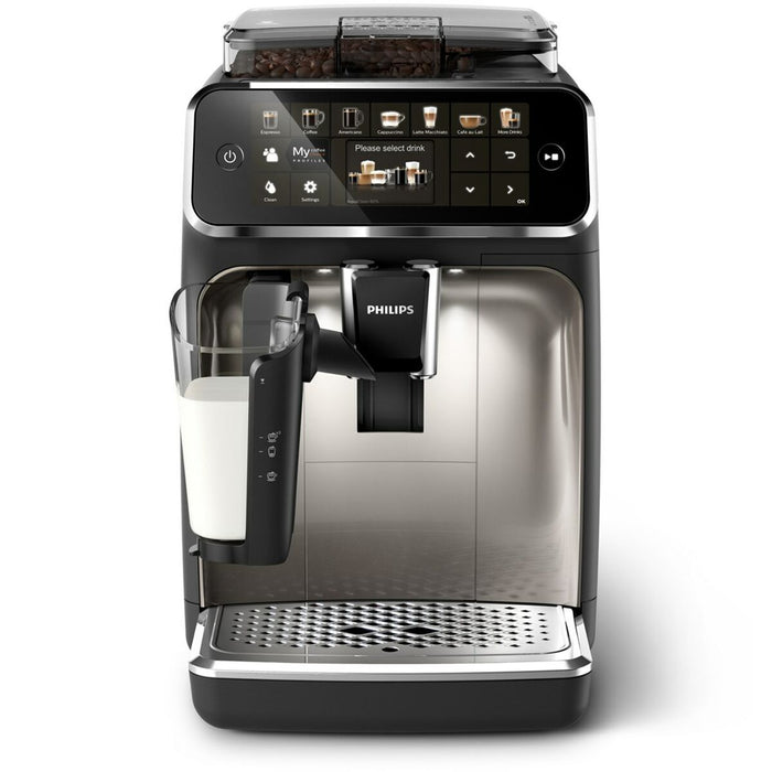 Superautomatic Coffee Maker Philips EP5447/90 Black Chrome 1500 W 15 bar 275 g 1,8 L