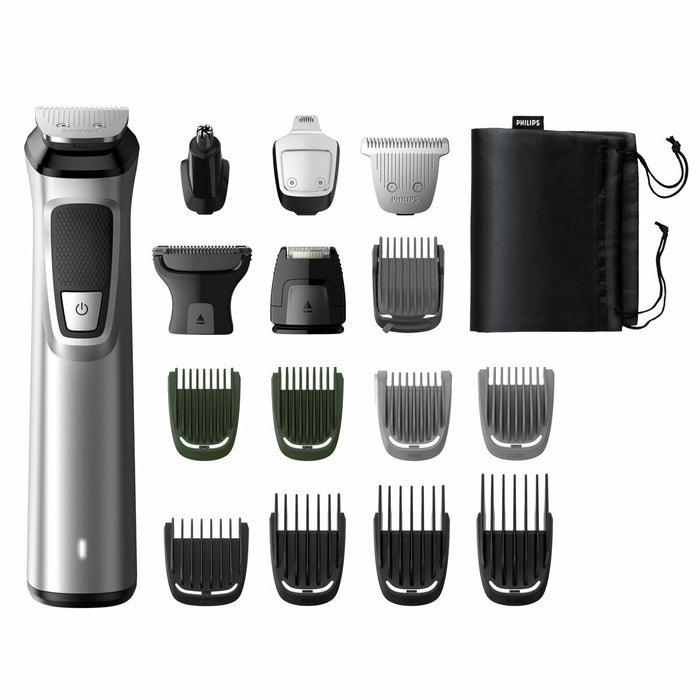 Hair clippers/Shaver Philips Cara, cabello y cuerpo 16 en 1 con 16 herramientas Black Black/Silver