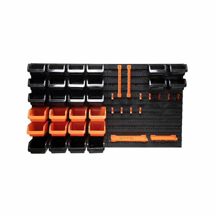 Shelves Black & Decker Black 98 X 23 X 43 CM Plastic 43 Pieces