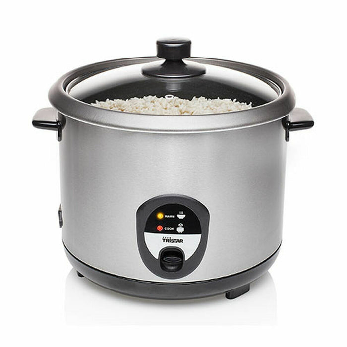 Rice Cooker Tristar RK-6129 Arrocera 900 W Silver Stainless steel 2,2 L