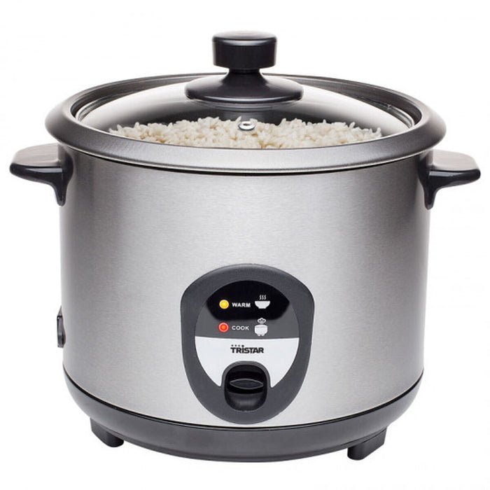 Rice Cooker Tristar Arrocera Black/Silver Stainless steel 500 W