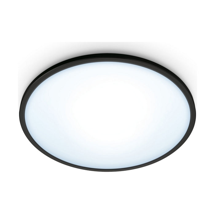 Ceiling Light Philips Wiz 14 W ø 24,2 x 2,3 cm White Black Multicolour Metal Aluminium (2700 K) (6500 K)