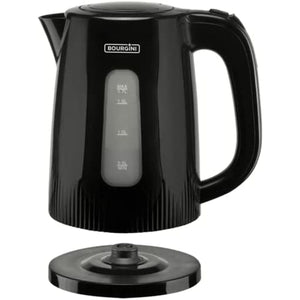 Water Kettle and Electric Teakettle Bourgini 230016 Black 2200 W 1,7 L