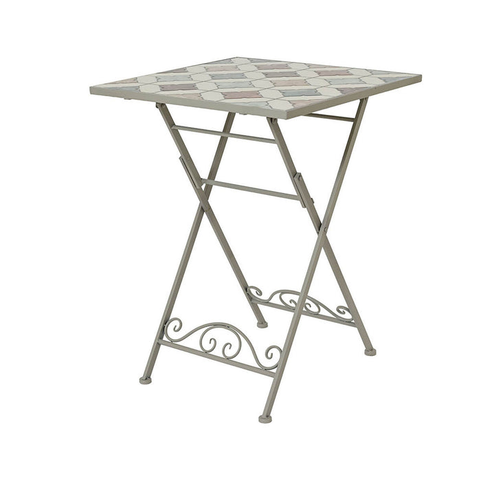 Folding Table Lifetime Bistró 58 x 58 x 76 cm Mosaic