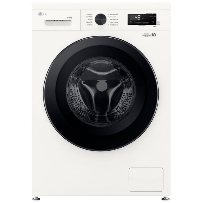 Washer - Dryer LG W4X1095NWK 5 kg 9 kg