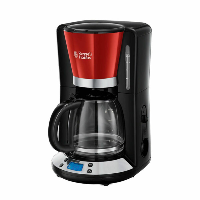 Drip Coffee Machine Russell Hobbs Colours Plus+ Black Red 1100 W 1,25 L 1100W