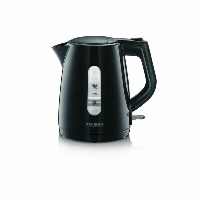 Water Kettle and Electric Teakettle Severin WK 3410 Black Plastic 2200 W 1 L