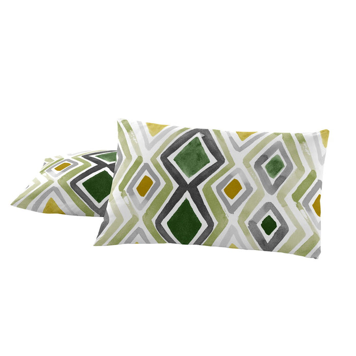 Pillowcase Alexandra House Living Mursi Multicolour 50 x 75 cm (2 Units)