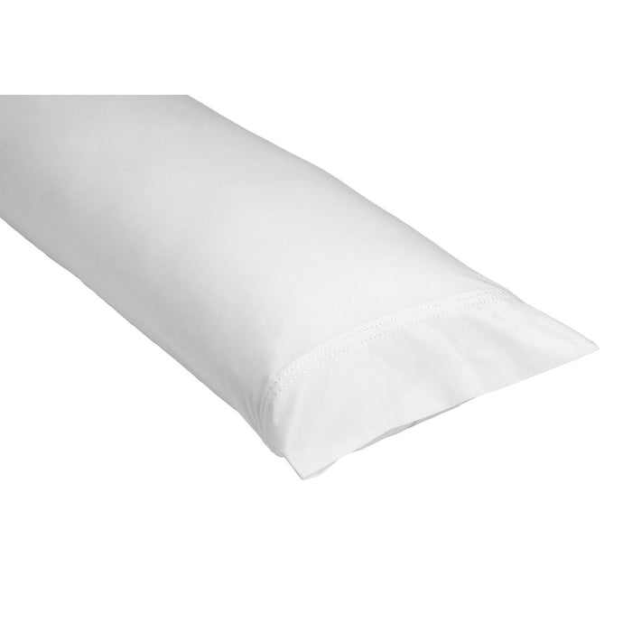 Pillowcase Alexandra House Living QUTUN White 45 x 110 cm