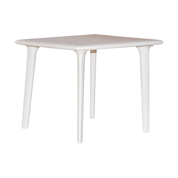 Table Resol Dessa White polypropylene 90 x 90 x 72 cm