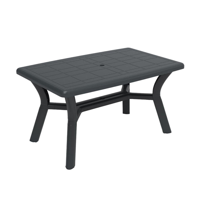 Table Resol Dalia Anthracite polypropylene 90 x 140 x 74 cm