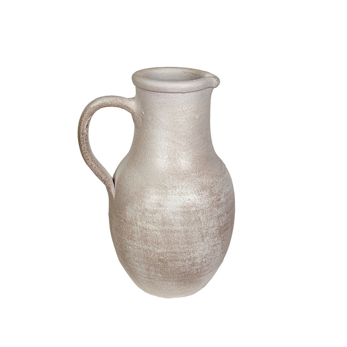 Vase Romimex Grey Ceramic 22 x 30 x 16 cm With handle