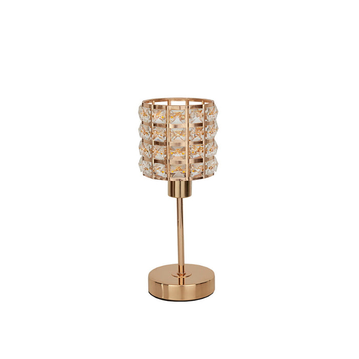 Desk lamp Romimex Golden 11 x 29 x 11 cm