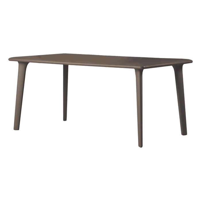 Table Resol Dessa Brown polypropylene 90 x 160 x 74 cm