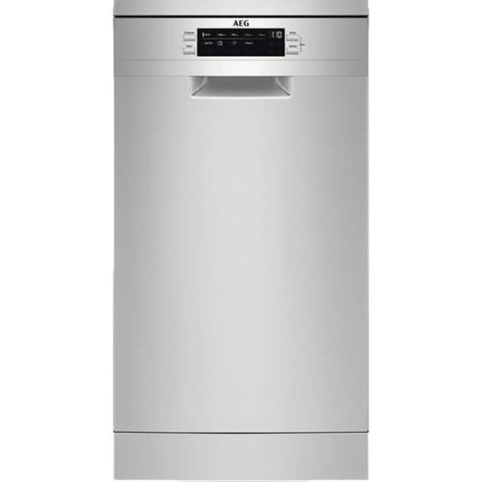 Dishwasher AEG FFB73527ZM Steel 45 cm